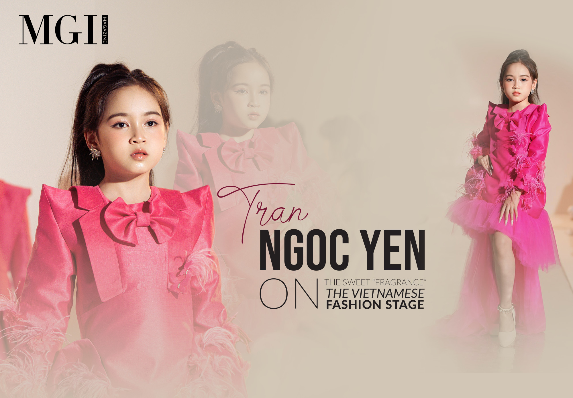 E-magazine | Tran Ngoc Yen - the sweet “fragrance” on the Vietnamese fashion stage